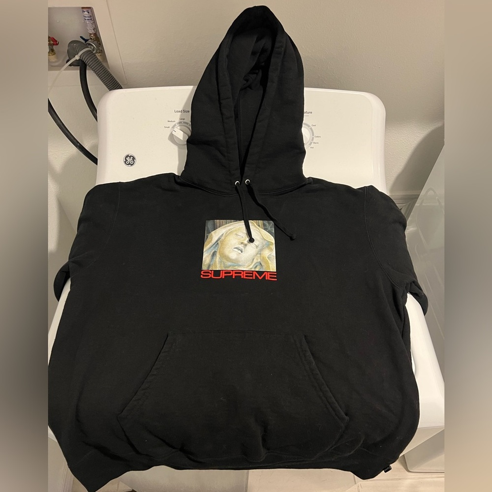 Supreme Hoodie Medium Black
